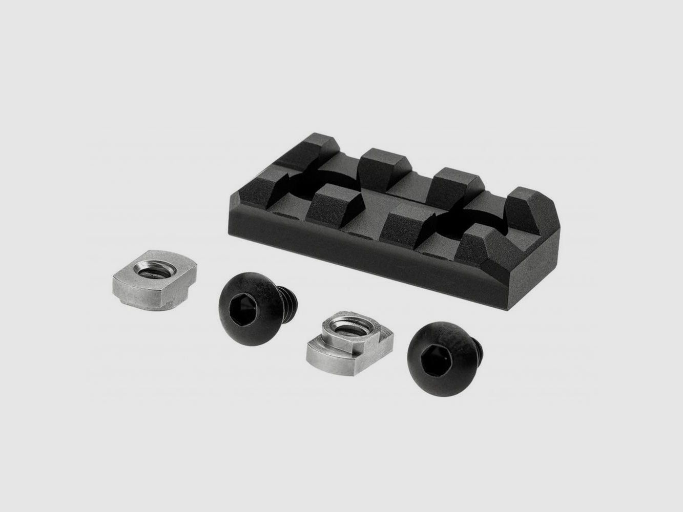 Aluminium Rail Clawgear M-LOK - 3 Slots - Leicht und Widerstandsfähig - Optimale Modularität für Zubehör, Bild 2 von 5