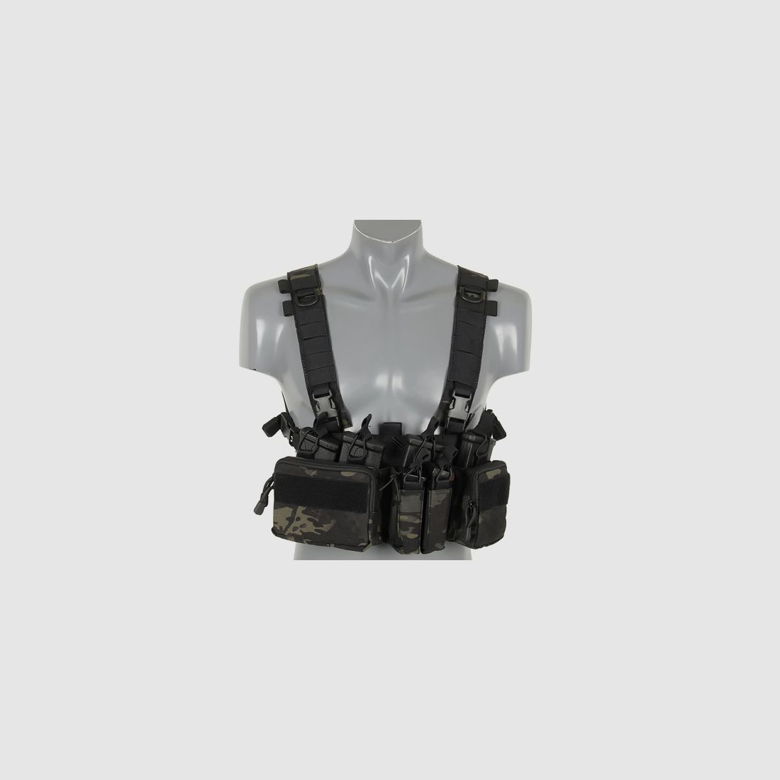 Buckle Up Recce/Sniper Chest Rig - Multicam Black [8FIELDS PREMIUM]