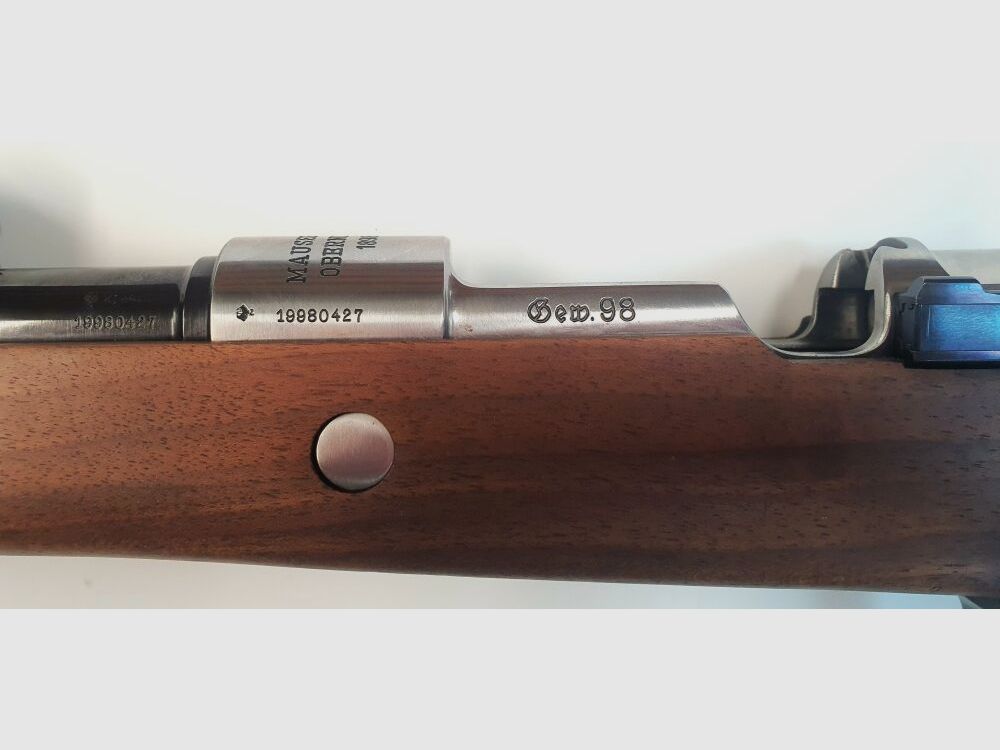 Mauser Oberndorf am Neckar Repetierbüchse Mauser Jubiläumsgewehr Gewehr 98 - 8x57JS