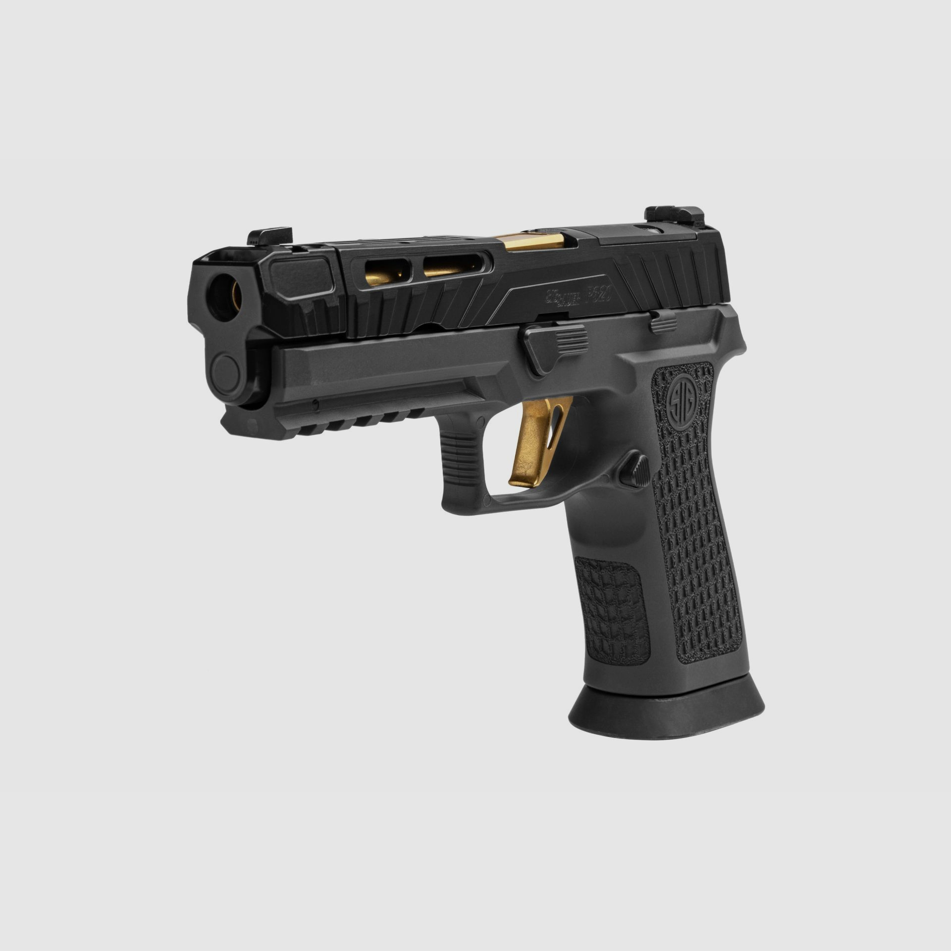 Sig Sauer P320 Spectre Comp. Schwarz/Gold 9mm Luger - Selbstladepistole