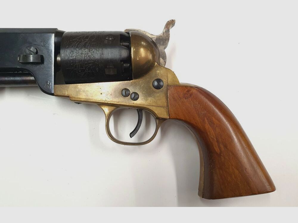 Unknown percussion revolver 1851 Navy Model