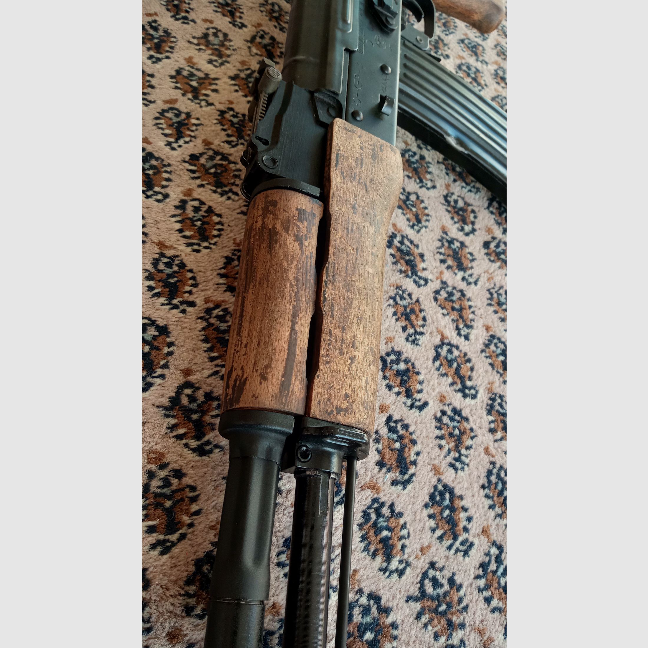 S.T.A.L.K.E.R Veteranen AKS-74 Holz Garnitur / Handschutz und Griff // auch geeignet für AKM und Yunker