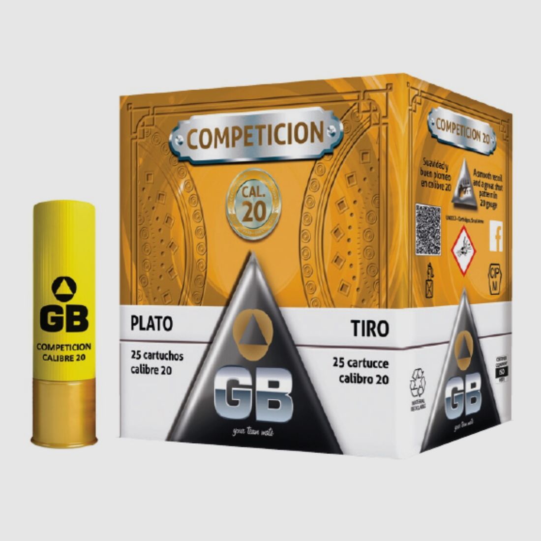 GB 20/70 Wettkampf Trap 2,4mm 24g, Bild 2 von 3