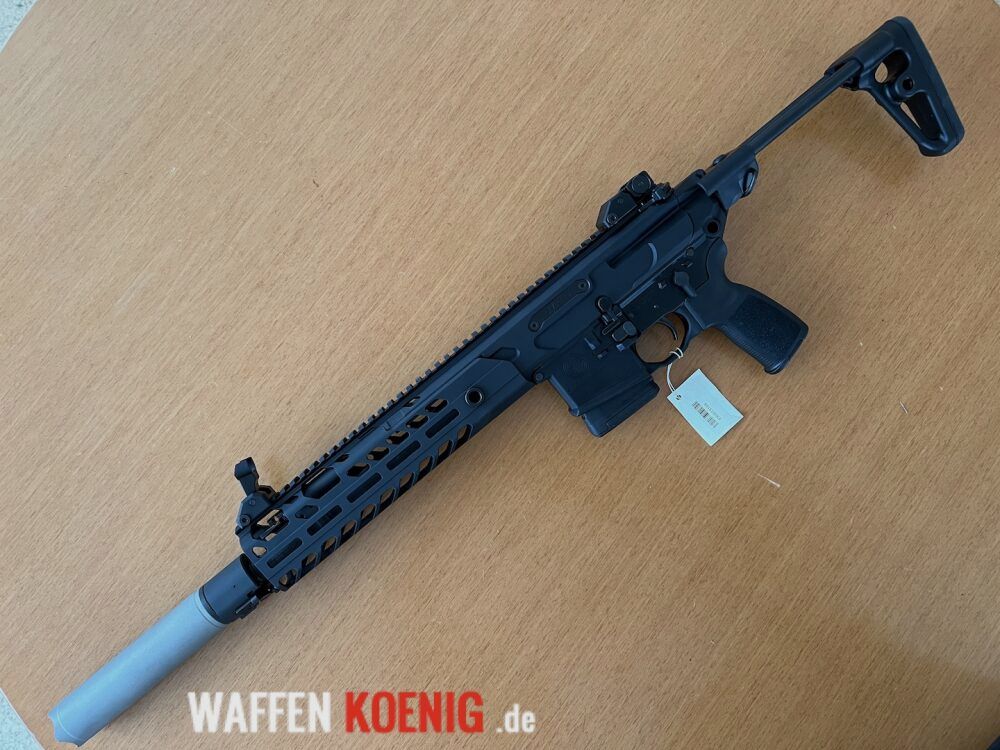 Sig Sauer SIG-SAUER SEMI-AUTOMATIC RIFLE MOD. MCX VIRTUS -11.5" with B&T ROTEX-V SILENCER, CAL .223 Rem
