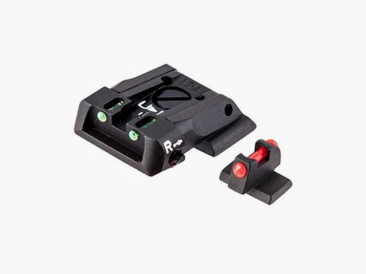 L.P.A. SIGHTS S&W M&P FIBER OPTIC ADJUSTABLE SIGHT SET