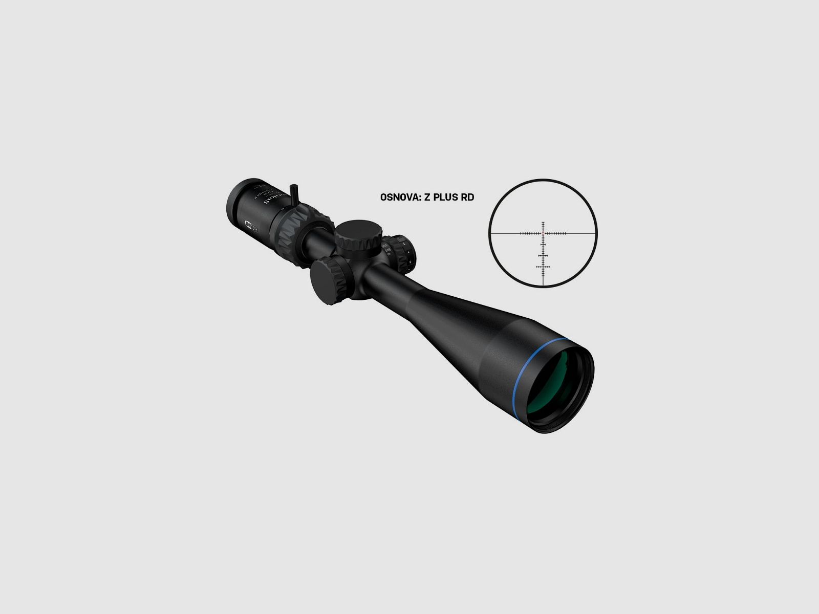 Meopro Optika5 4-20x50 RD - Z-Plus MittelrohrØ 1''/25,4 mm