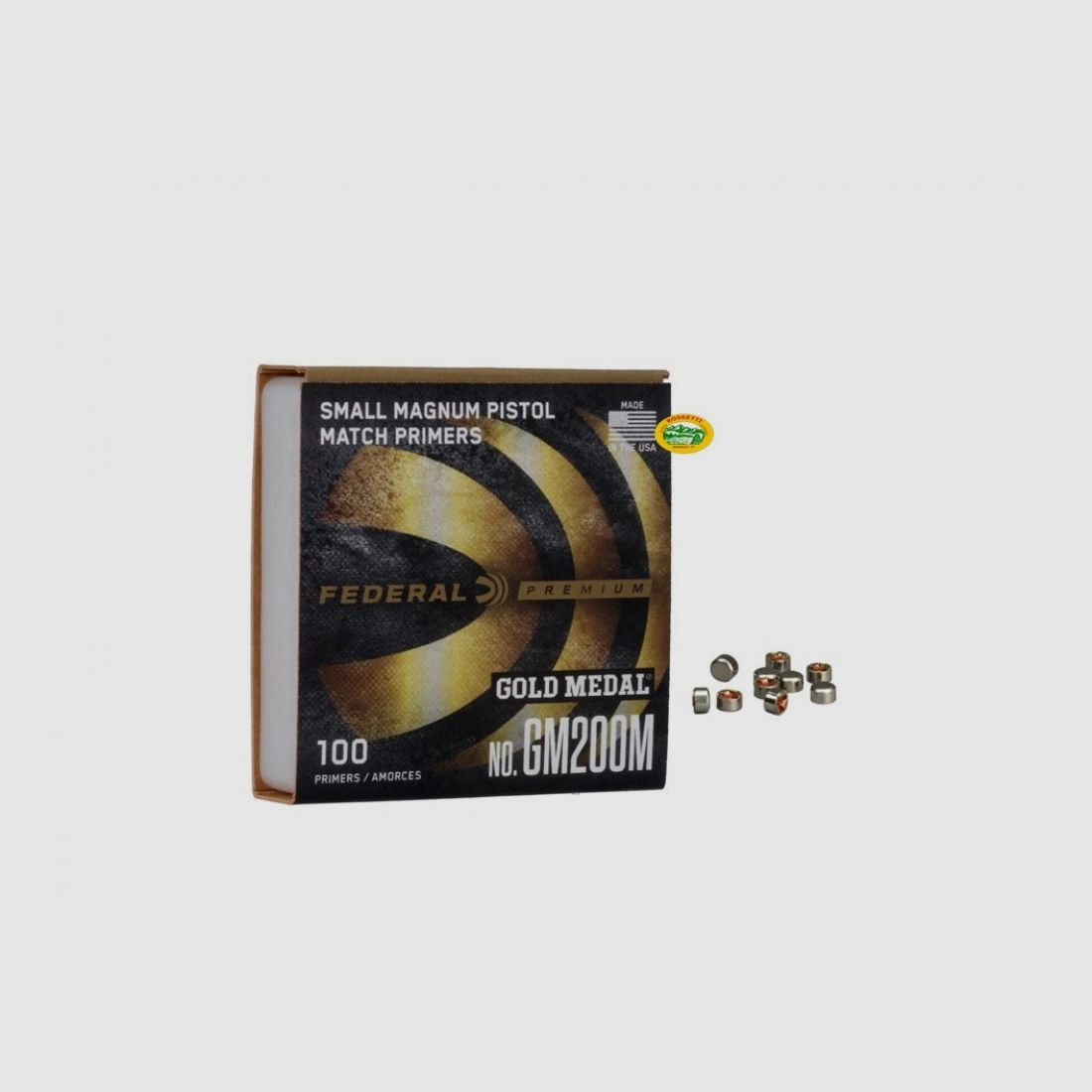 FEDERAL Zündhütchen GM200 MI Packung mit 100 Stk.