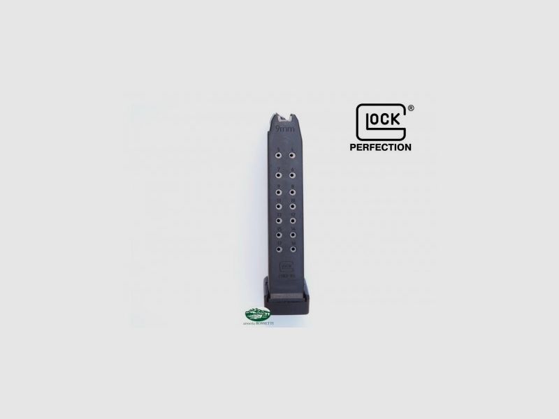 GLOCK Magazine mod.17 gen 3-4 5 kal.9 mm 19 schoten