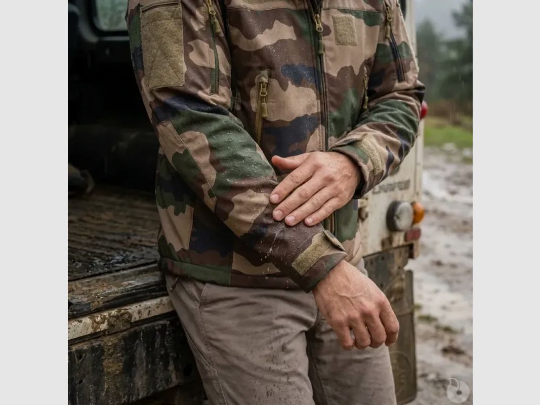 Softshell-Jacke Fighter Ripstop 3-lagig wasserdicht, Bild 5 von 19