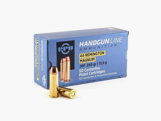 PRVI CARTUCHOS 44MAG 240 GR JHP QT 50