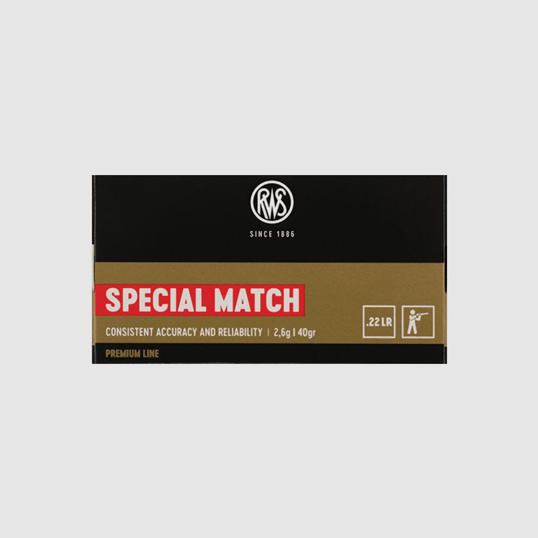 RWS 2134233 SPECIAL MATCH .22 lfB Premium Line 2,6g 40gr