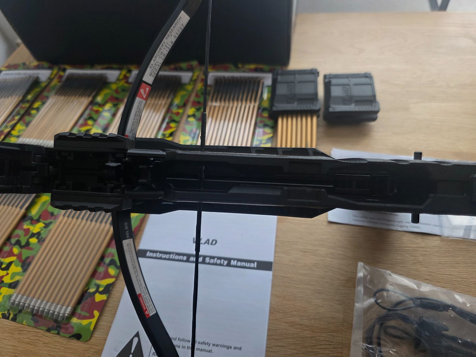VLAD repeater/magazine crossbow used twice like new price negotiable, image 4 of 20