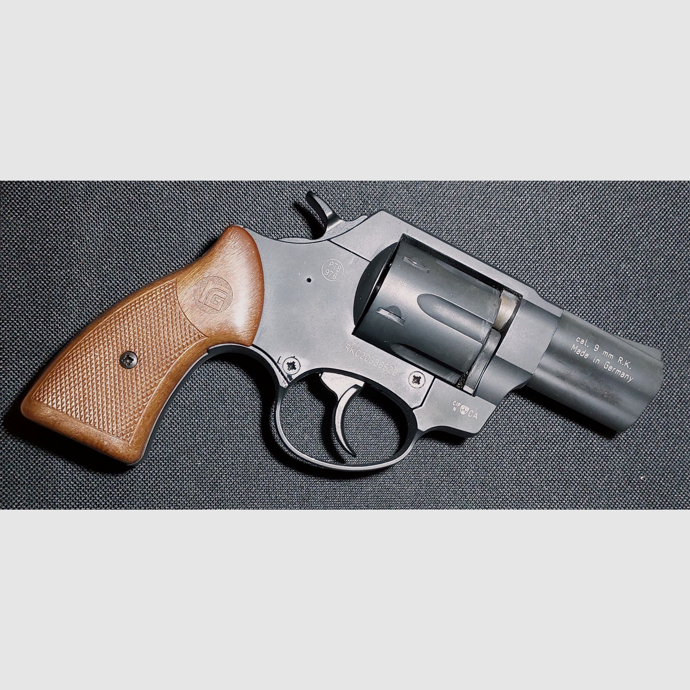 Röhm RG89 blank-firing revolver blued (PTB 976)
