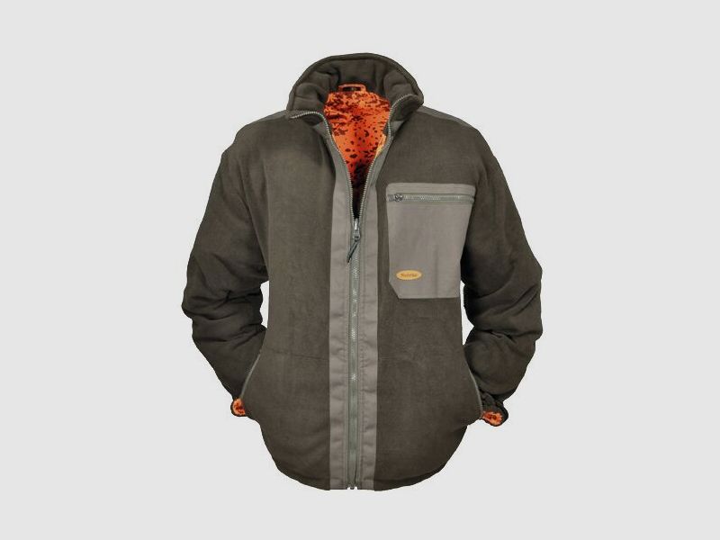 Hubertus Warn-Wende-Fleecejacke Drückjagd