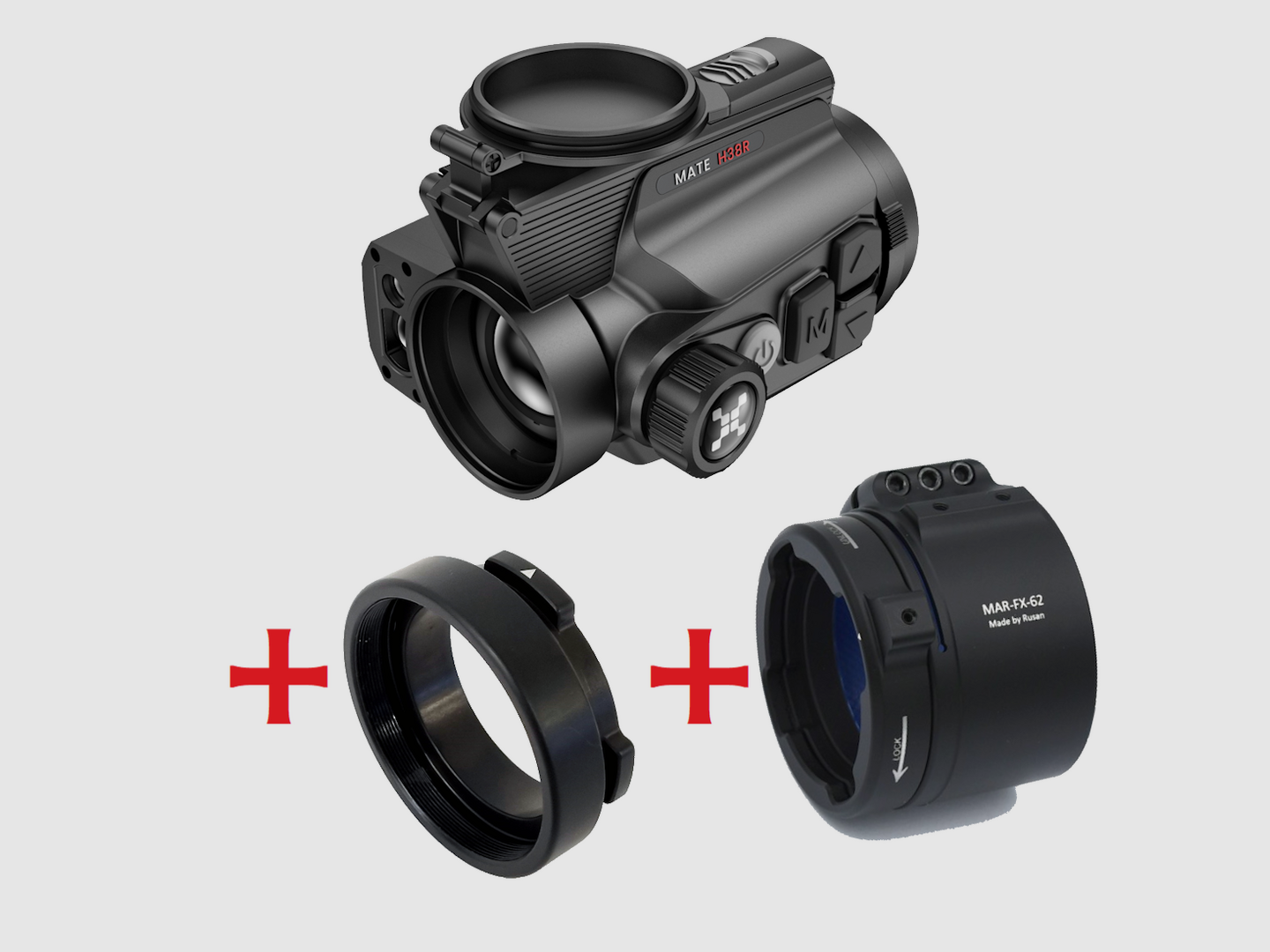 Nocpix Mate H38 R appareil de vision thermique dans un ensemble complet premium