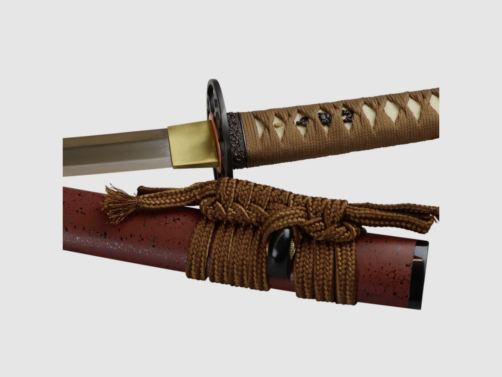 Ręcznie wykonany Sashikomi Katana z ostrą klingą