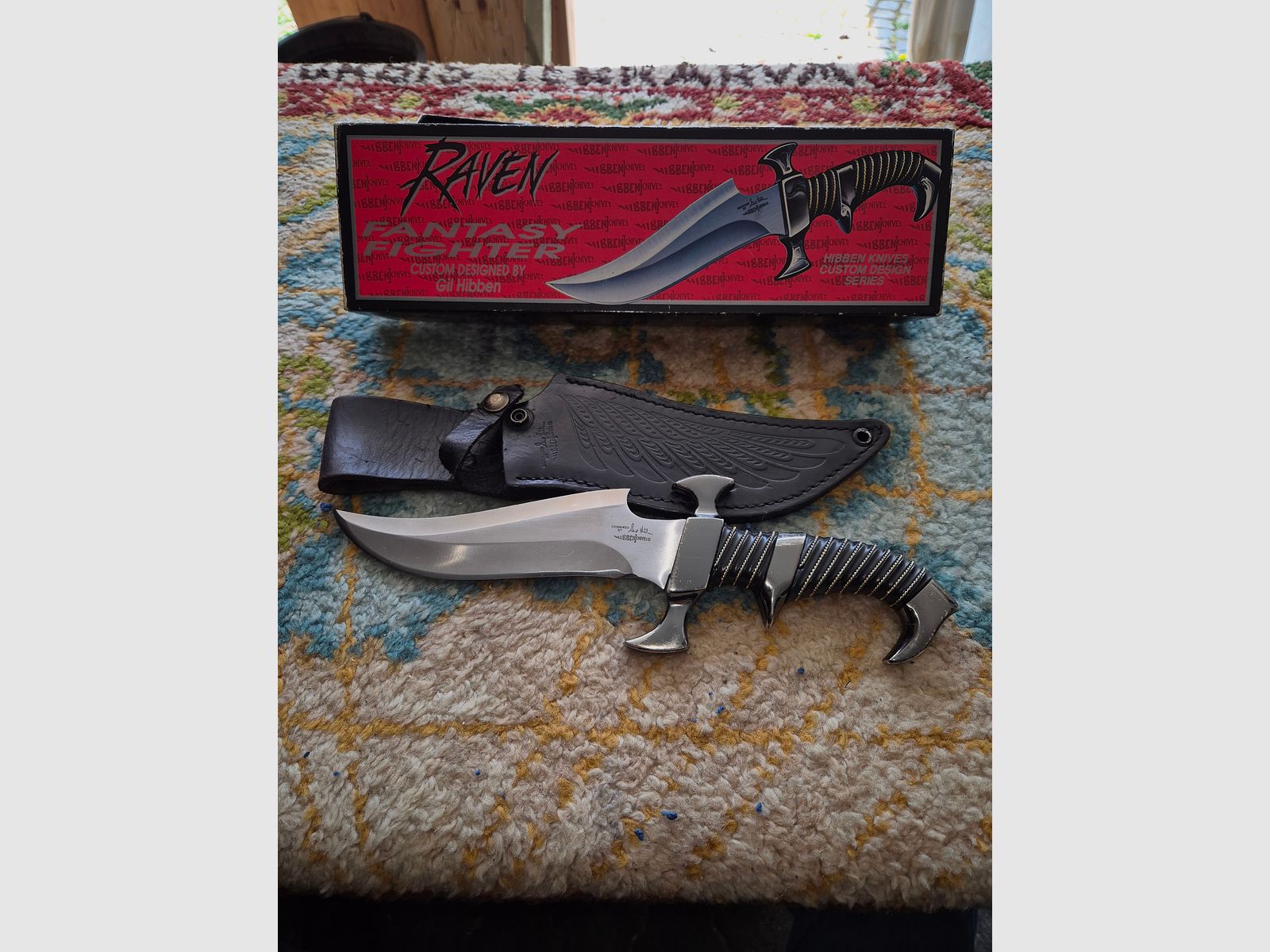 Hibben Knives Raven Custom Design Series Fantasy Fighter