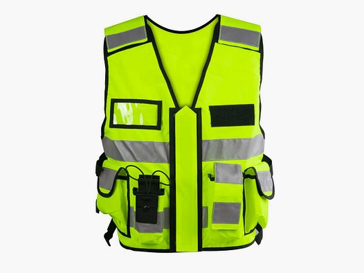 Einsatz-Warnweste Sicherheitsweste Reflektierend M-XL
