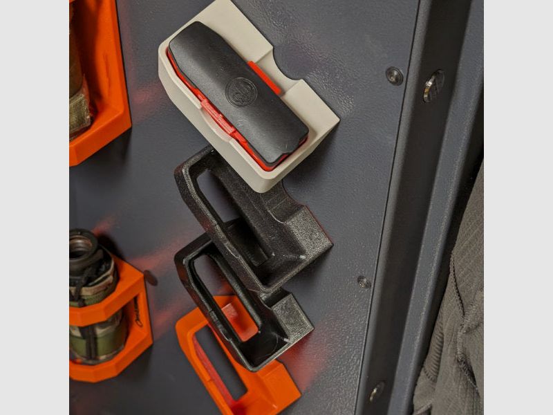Support magnétique pour chargeurs de carabine Beretta BSX1 pour coffre-fort à armes - Accessoire pour le coffre-fort à armes