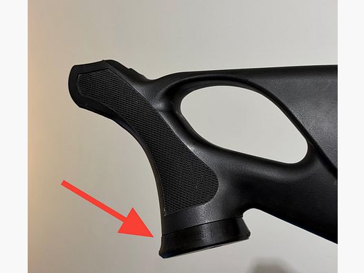 Pistol grip cap / extension for Bergara BA13 stock cap cover