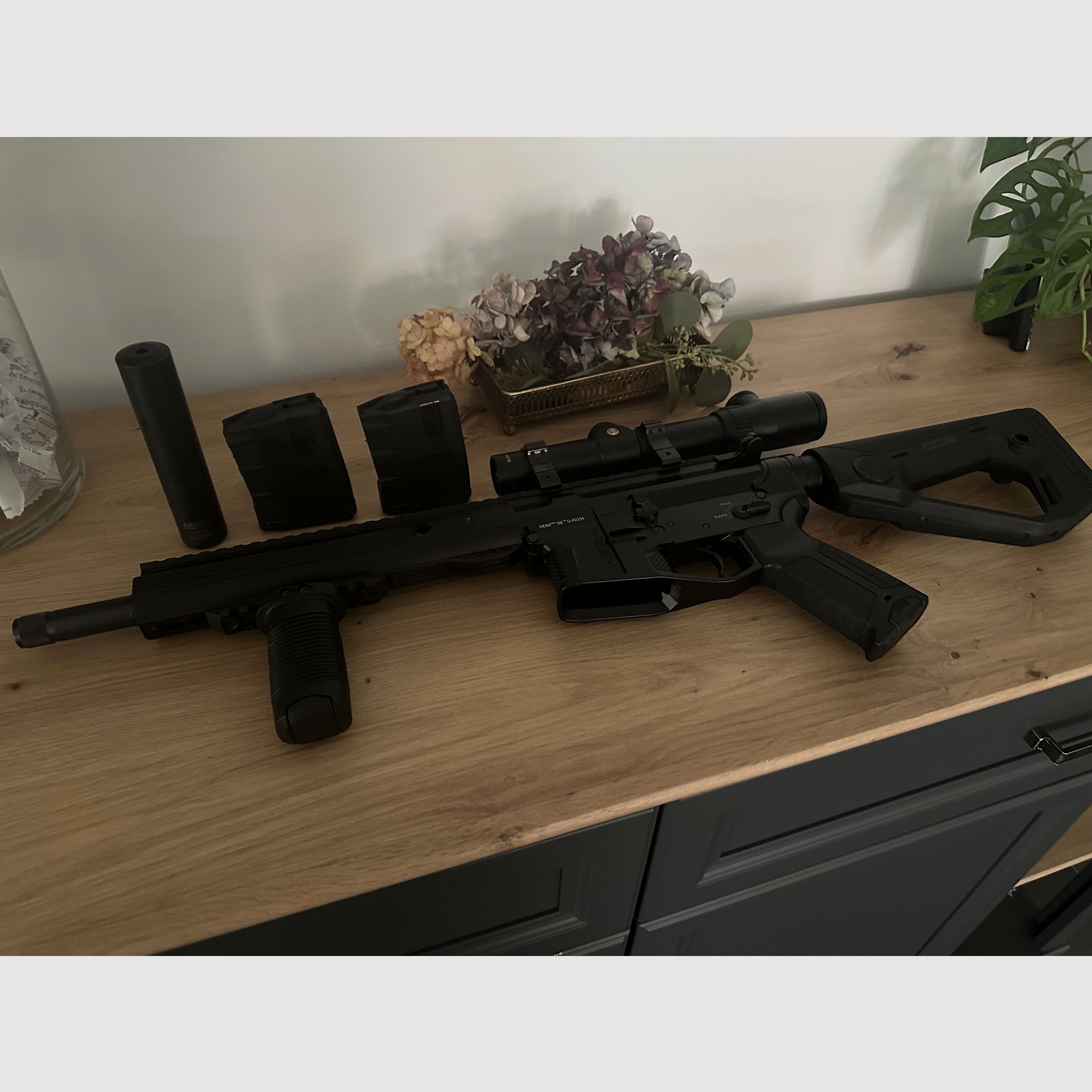 Hera Arms The 15th kal. 223 Schalldämpfer ZF komplettpaket 