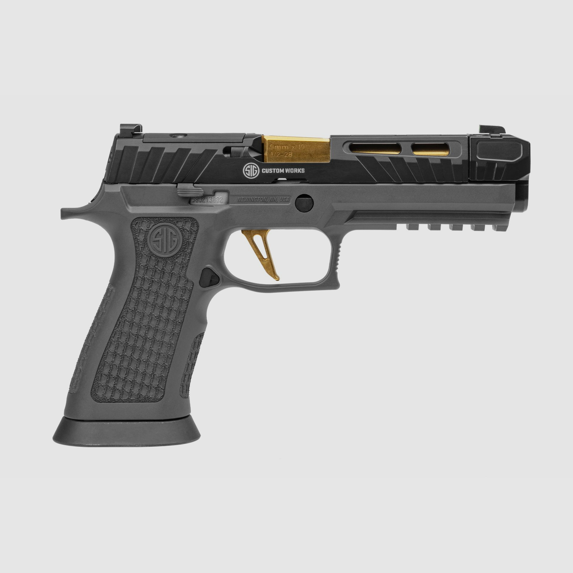 Sig Sauer P320 Spectre Comp. Schwarz/Gold 9mm Luger - Selbstladepistole