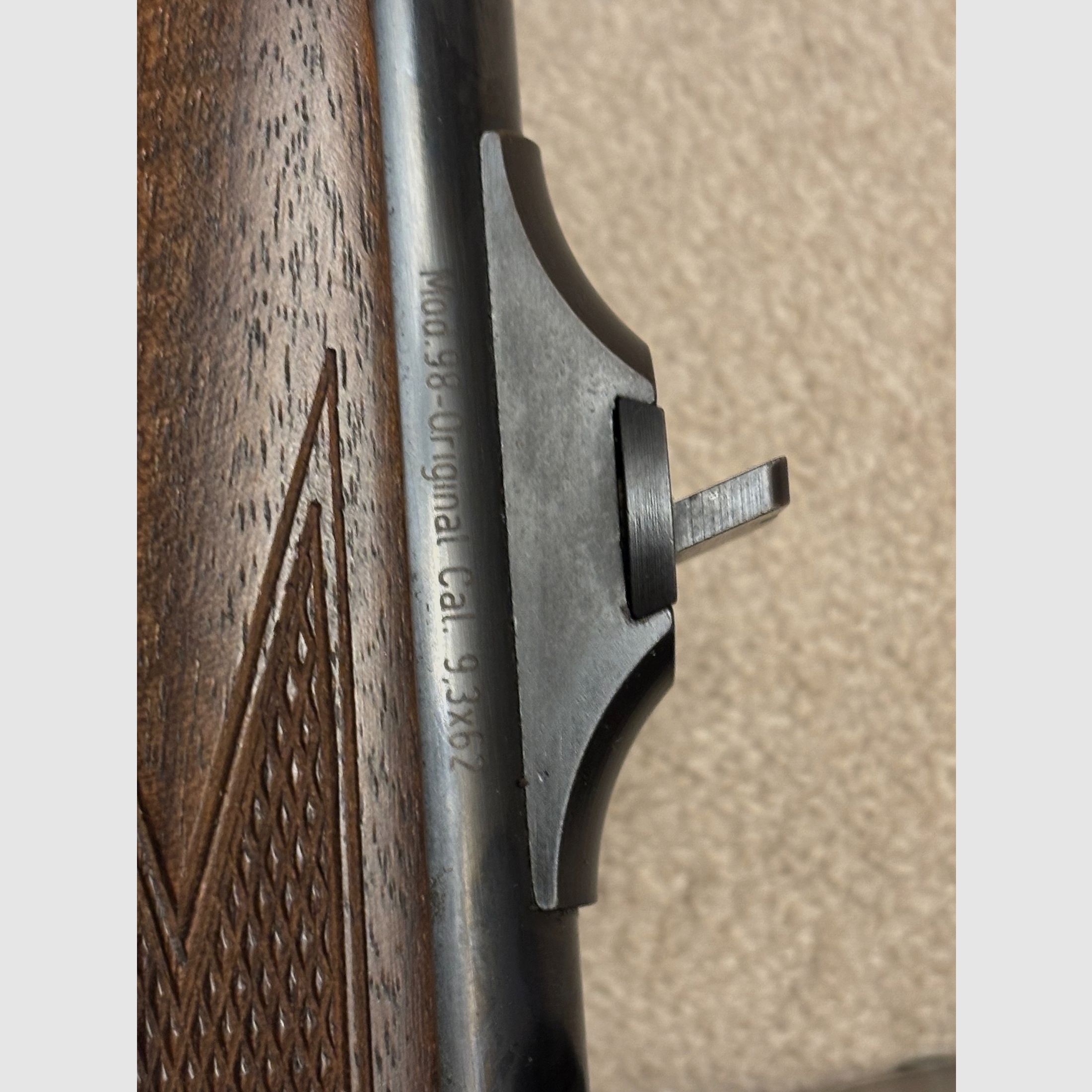 Mauser M98 Repetierer 9,3x62 mit Docter Optik