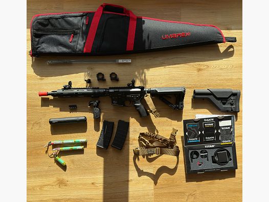 ICS M4 CXP HOG Tubular S inkl.  Zubehör