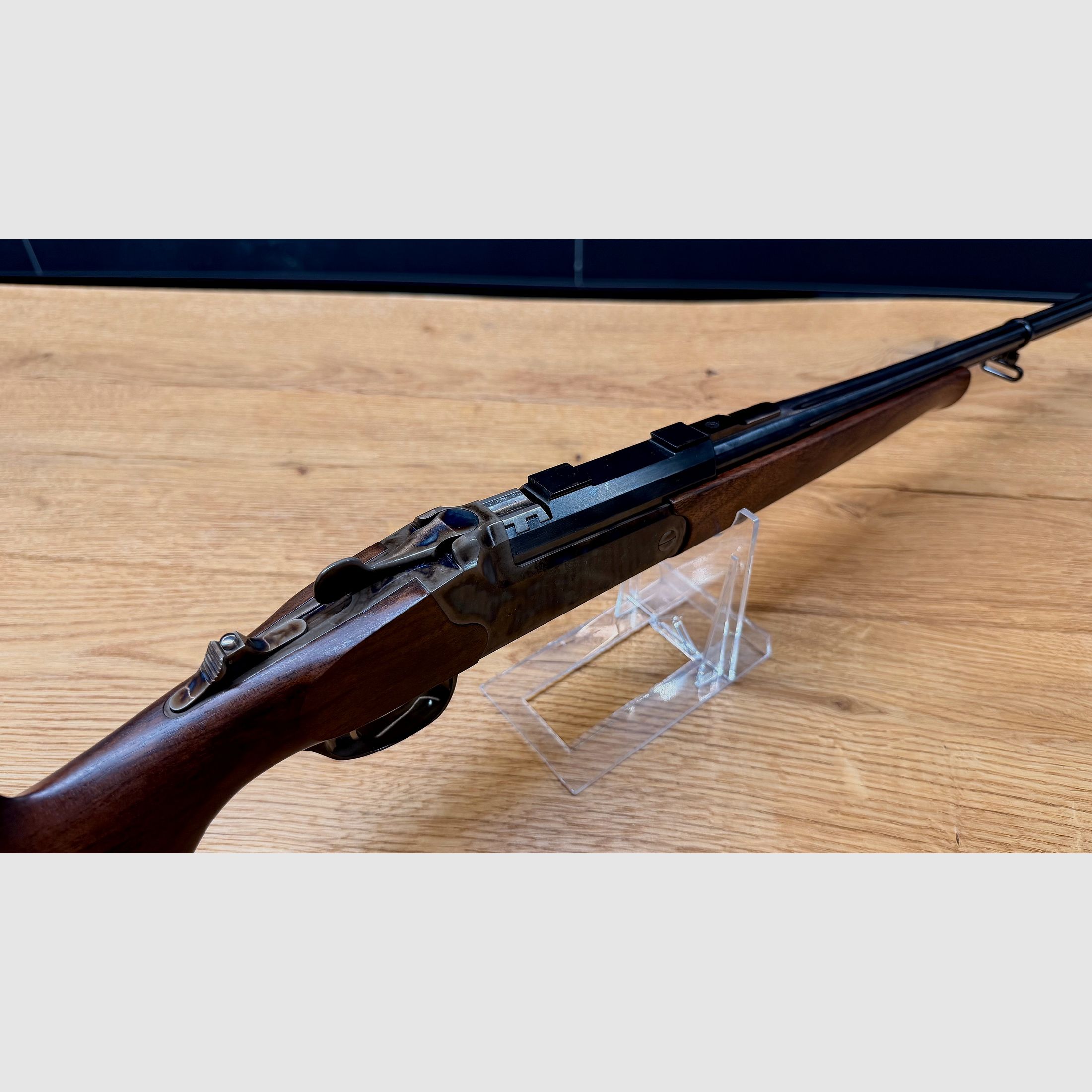 Prinz Kipplaufbüchse No. 1 mit Bunthärtung / 6,5mmPRC / LL52cm / M15x1 / Kanneliert / inkl. Prinz Montage 30mm Ring