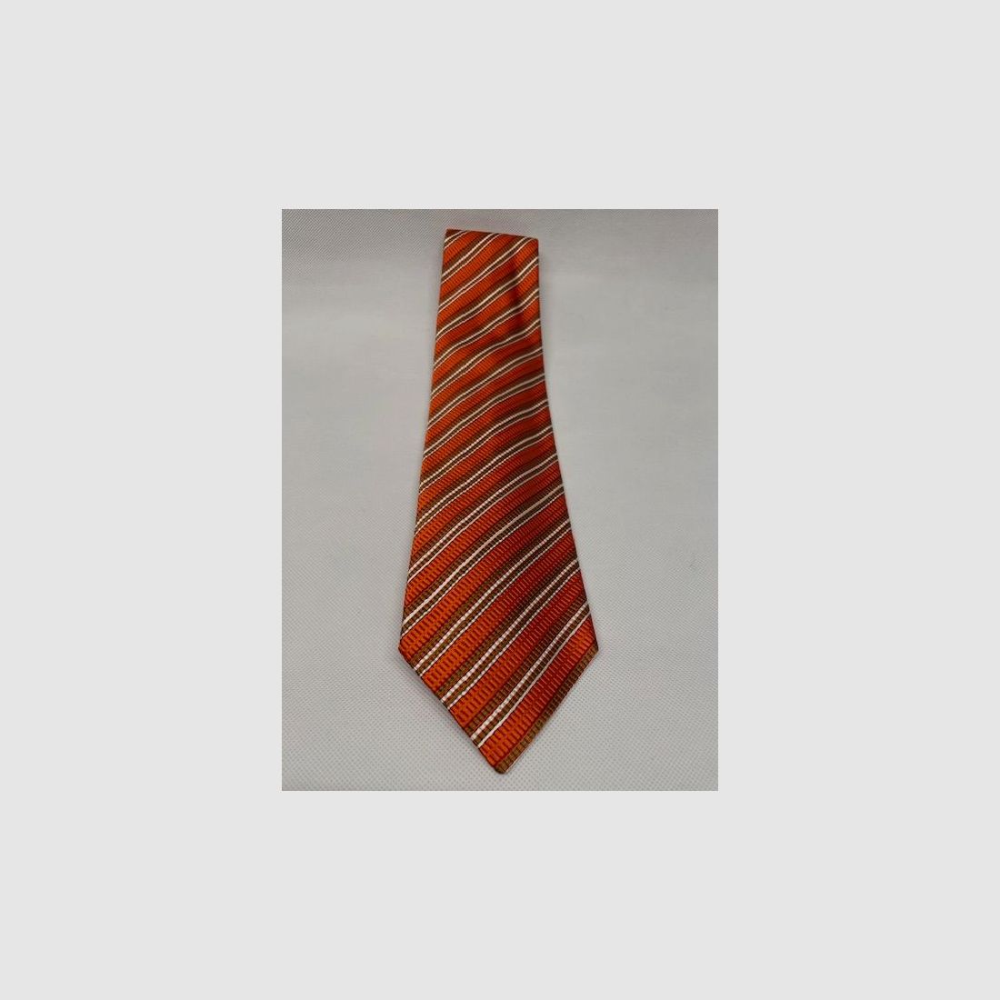 Habsburg Seidenkrawatte in Orange