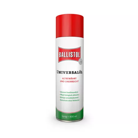 Ballistol olej do broni w sprayu, pojemność 400ml