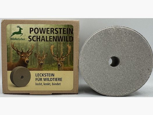 Wildlutscher Powerstein Schalenwild