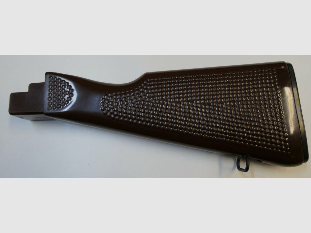 DDR VEB apparaten- en gereedschapsbouw Wiesa originele DDR NVA AK 47 kolf, achterste schacht compleet [ 66 ] ongebruikt, nieuw voor AK47, 7,62x39