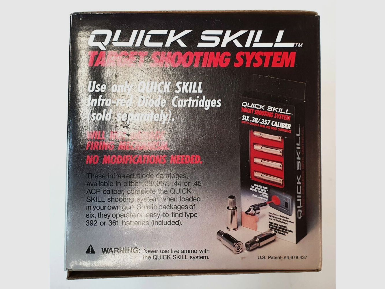 Daisy Manufacturing Co., Inc. Quick Skill Target Shooting System Modèle 1000 - .38/.357 Calibre