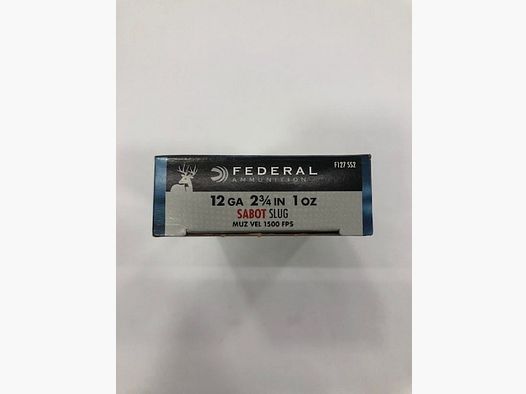 FEDERAL CARTUCCE C 12/70 A PALLA