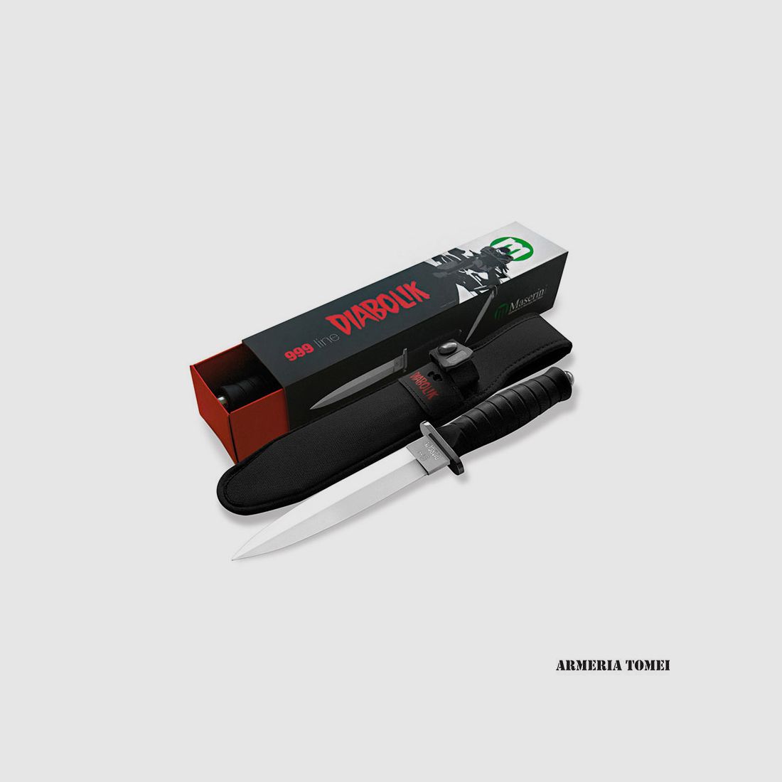 MESSER – DIABOLIK MIT HOLSTER 27,5 CM, Bild 2 von 2