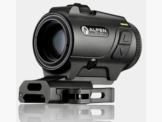 ALPEN OPTICS ALP71324LT Rotpunktvisier Nevada LT Prism 3x24 Mit ballistischem Absehen, 3 MOA