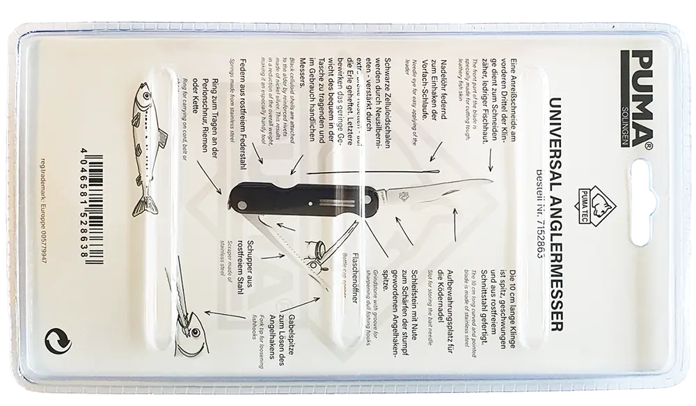 PUMA TEC Universal Anglermesser 863 | Klappmesser für Angler, Bild 7 von 8