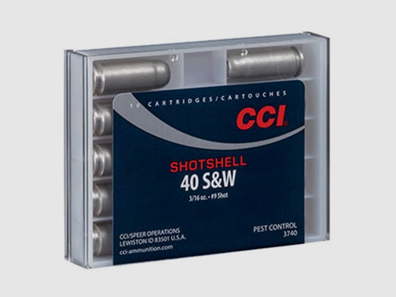CCI Schrotpatrone .40 S&W 88GR 10 Patronen
