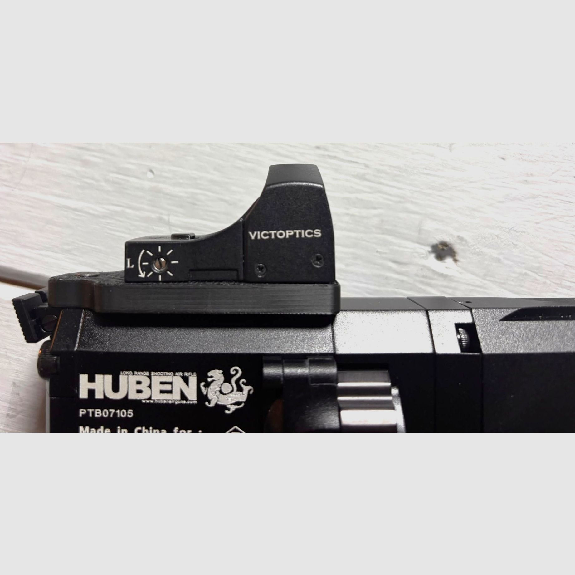 HUBEN GK 1 V3 en 5,5 mm o .22 Nuevo con súper accesorios PV 2400 €
