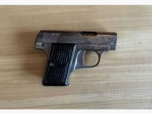 Halbautomatische Pistole Kal. 6,35 Browning