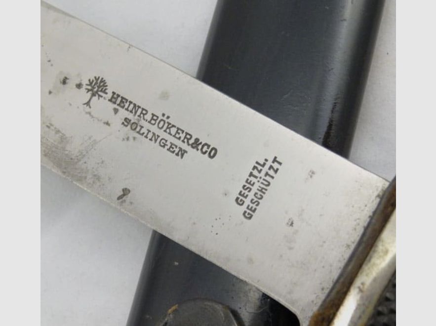 Oryginalny nóż podróżny HJ z motywem z Wk2 (Boker Solingen)