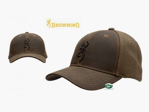 BROWNING Hut Elite Wax und Wolle mit brauem Rand