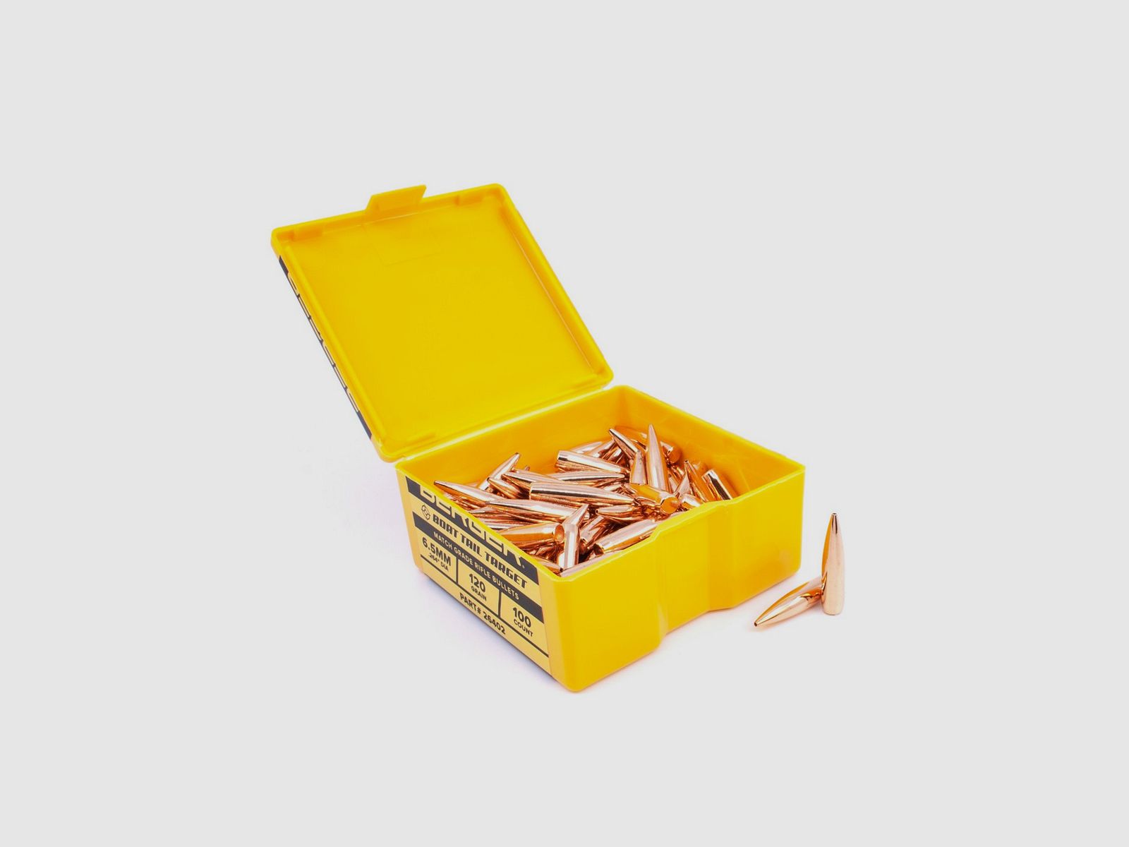 BERGER kogels 6,5MM (.264) 120gr BT TARGET 100 stuks, afbeelding 3 van 3