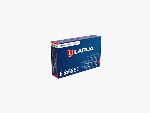 Lapua – 6,5×55 6,5g/110gr FMJ