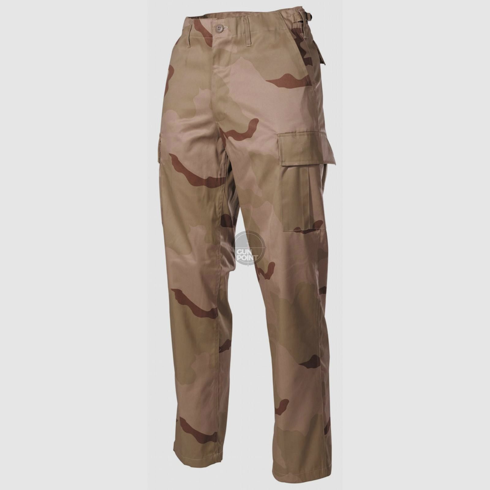 US Kampfhose, BDU,3 Farben desert
