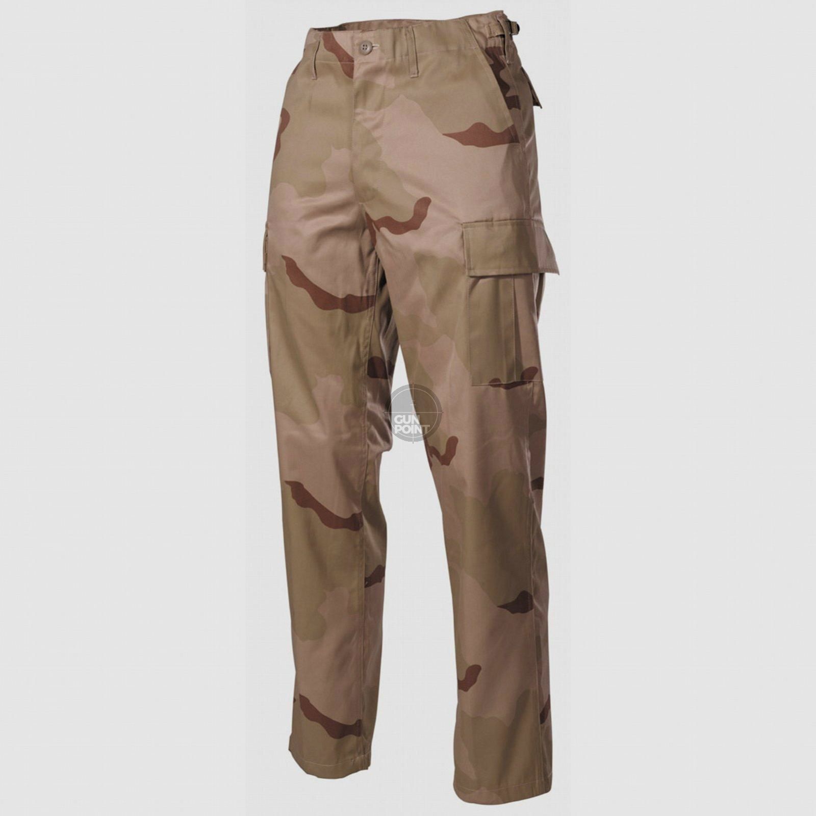 US Kampfhose, BDU,3 Farben desert