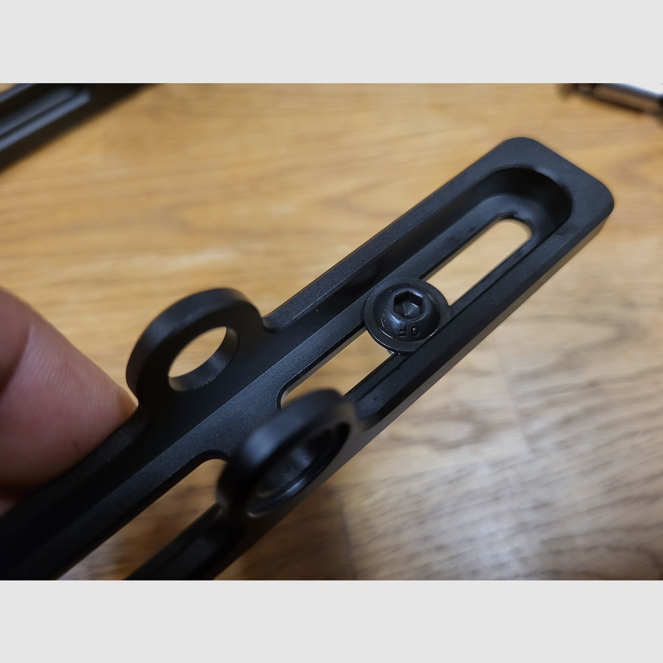 Kufe/ Bagrider Monopod con opzione di montaggio per accessori propri