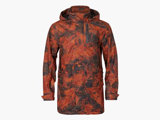 KURTKA HARKILA FOREST HUNTER GTX CAMO LONG AXIS MSP AUTUMN ORANGE