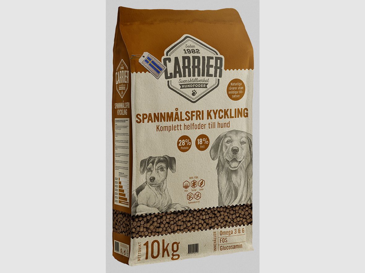 Carrier Hundefutter Grain Free Chicken 10 kg